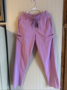 Women’s ' Lavender Elastic-Waist Straight Scrub Pants